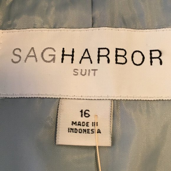 SAG HARBOR "The Clothes I Wear" Blazer NEW WITH TAGS! - Picture 10 of 11